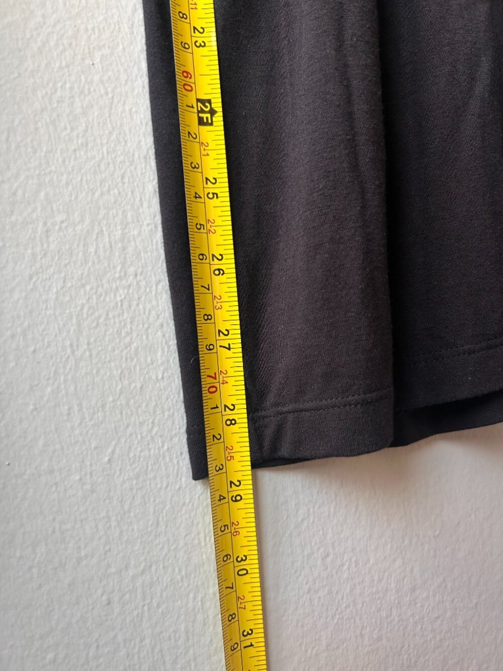 Athleta Studio Wide Leg Pant Black Foldover Waist Yoga Lounge Size S Petite - Picture 10 of 10
